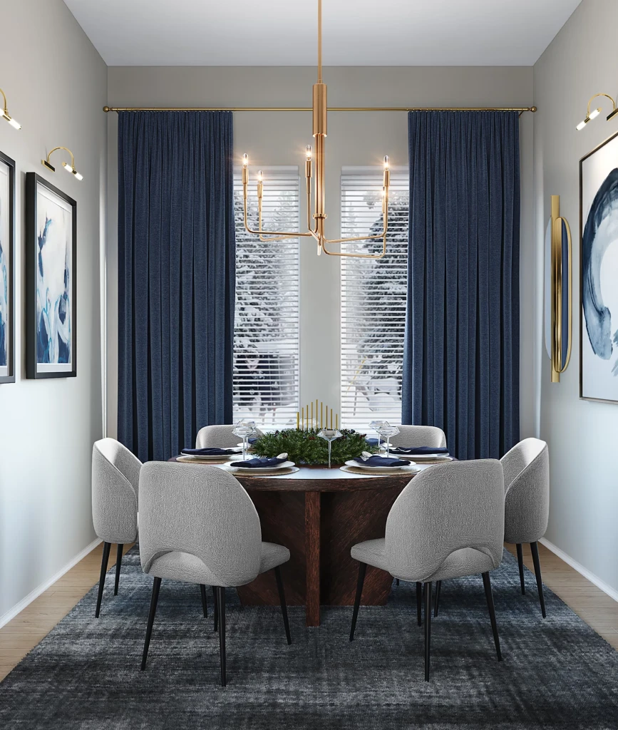 Home Staging Dining Table Design